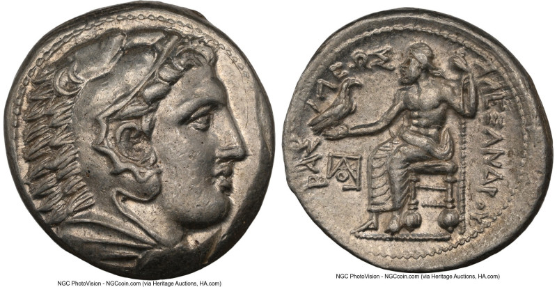 MACEDONIAN KINGDOM. Alexander III the Great (336-323 BC). AR tetradrachm (25mm, ...