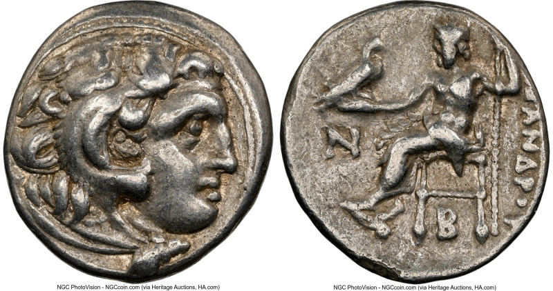 MACEDONIAN KINGDOM. Alexander III the Great (336-323 BC). AR drachm (17mm, 12h)....