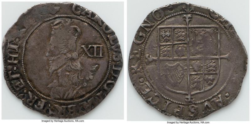 Charles I (1625-1649) Shilling ND (1638-1639) VF, Tower mint under Charles I, An...