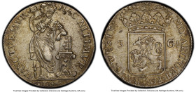 West Friesland. Provincial 3 Gulden 1794 AU58 PCGS, KM141.2, Dav-1853. HID09801242017 © 2023 Heritage Auctions | All Rights Reserved