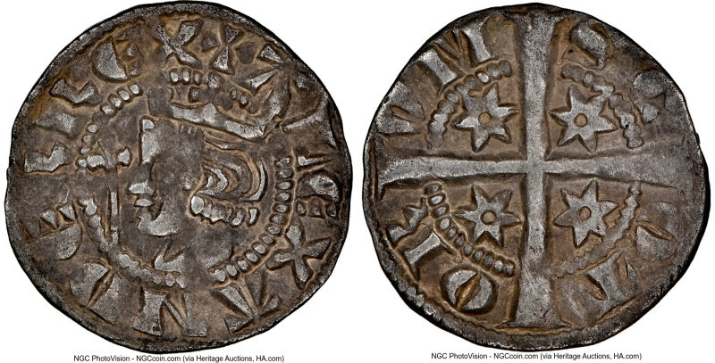 Alexander III (1249-1286) Farthing ND (1280-1286) XF45 NGC, S-5063. 0.36gm. HID0...