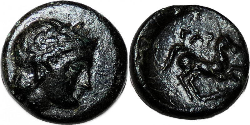 Troas, Gargaro
Æ Circa 4th entury BC., , 14 mm, 2.14 g.