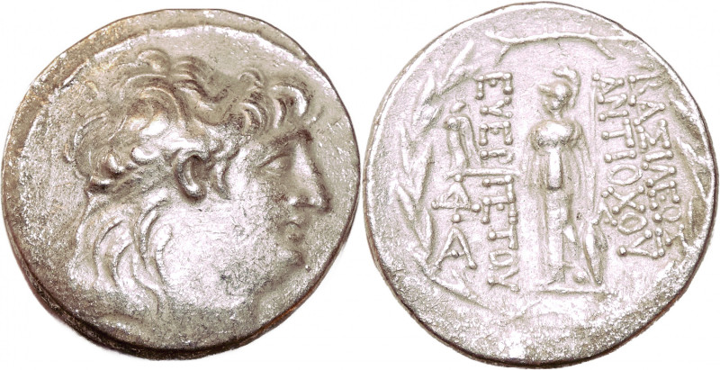 Cappadocia, Kings of
Ariarathes VI after 138 BC., AR Tetradrachm, 30 mm 16.35 g...