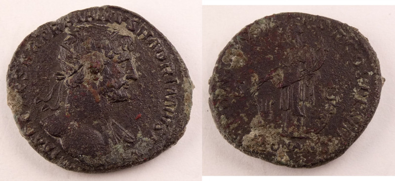 Hadrian
Æ Dupondius AD 117-138, 26 mm, 12.04 g.