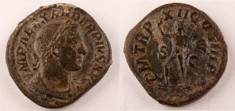 Severus Alexander
AR Sestertius AD 222-235, 30 mm, 25.20 g.