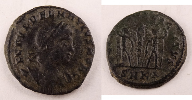 Delmatius
Æ 3, AD 335-337, 16 mm, 3.64 g.