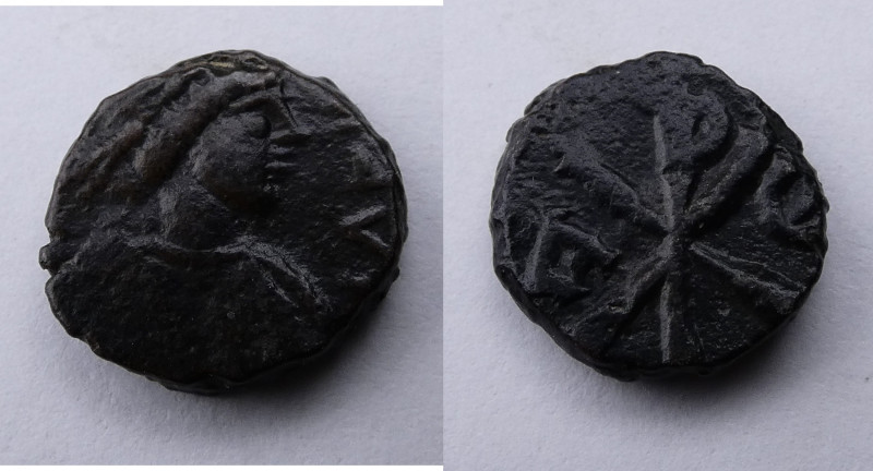 Justin I
Æ Pentanummium AD 518-527, 13 mm, 1.82 g.