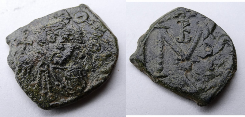 Constans II
Æ Follis AD 641-668, 22 mm, 4.69 g.