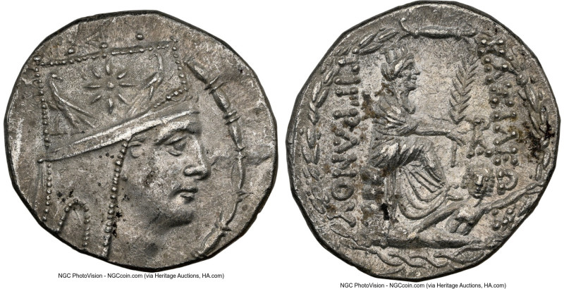 ARMENIAN KINGDOM. Tigranes II the Great (95-56 BC). AR tetradrachm (27mm, 15.90 ...