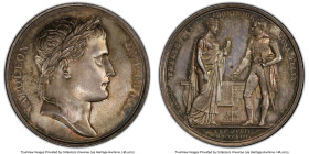 Napoleon silver Specimen "Toulouse Visit" Medal 1808 SP64 PCGS, Bramsen-740, Julius-1916. An ever-popular silver original Napoleonic medal, the curren...