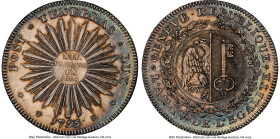 Geneva. Canton 12 Florins 9 Sols (Taler) 1795-TB MS65 NGC, KM111, Dav-1769, HMZ-2-339h. A late-period City of Geneva remission, issued three years bef...