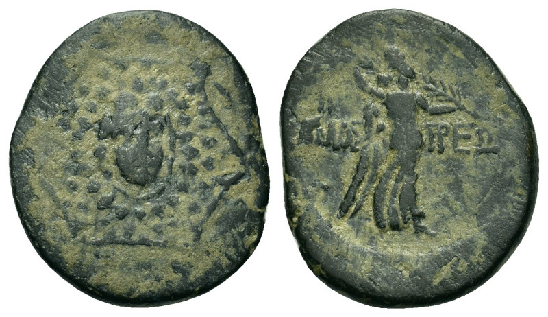 Paphlagonia, Amastris, c. 105-63 BC. Æ (22,1mm, 7.2g). Aegis with Gorgon's head ...