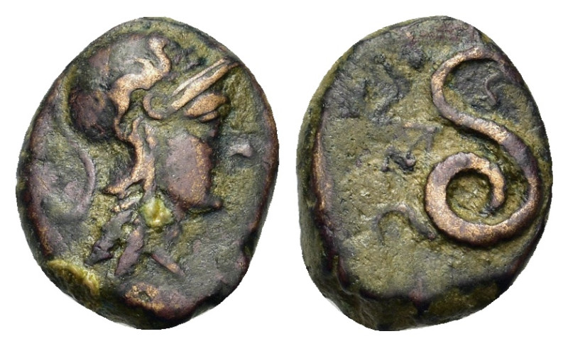 Mysia, Pergamon. Philetairos (158-138 BC). Æ (12,4mm, 3g). Struck 158-138 BC. He...