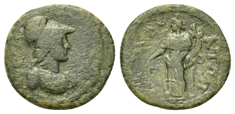 Lydia, Attalea. Pseudo-autonomous issue. Æ (20,1mm, 2.95g). Circa Ad 180-218. He...