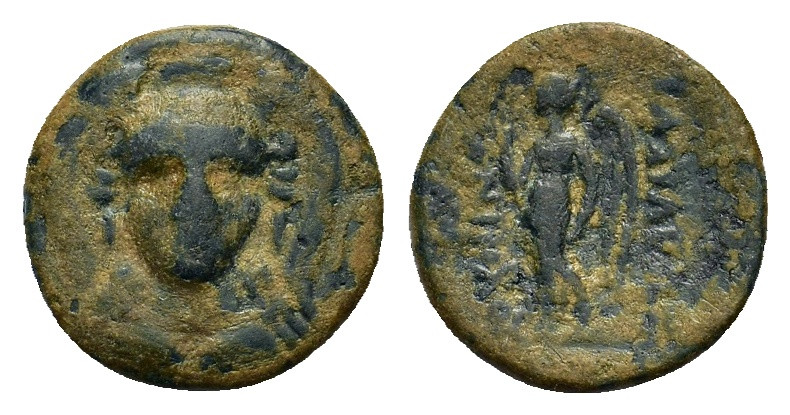 Seleukid Kings, Antiochos I Soter (281-261 BC). Æ (14,2mm, 2.1g). Smyrna or Sard...