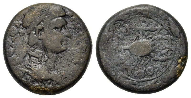 Kings of Commagene. Antiochos IV Epiphanes (38-72). Æ (23,6mm, 14.1g). Samosata....