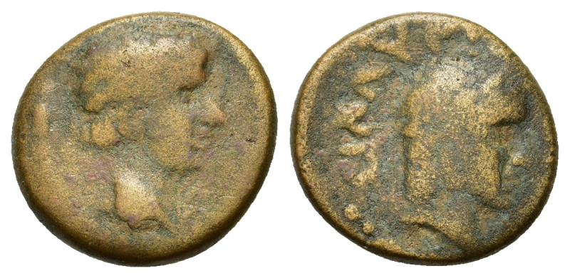 Uncertain Emperor. Pamphylia, Sillyum. Circa first century AD. Æ (17,4mm, 4.5g)....