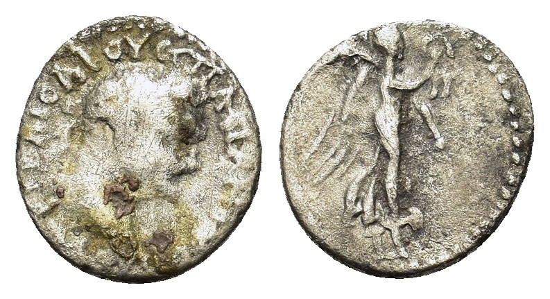 Vespasian (69-79). Cappadocia, Caesarea. AR Hemidrachm (14,6mm, 1.65g). Laureate...