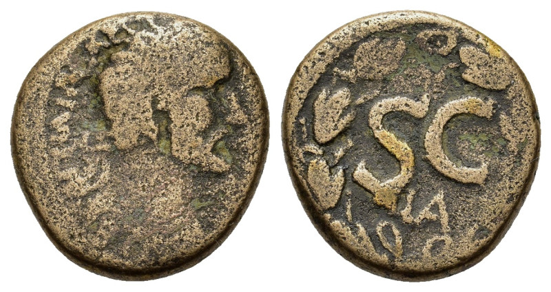 Antoninus Pius (138-161). Seleucis and Pieria. Antioch. Æ (21mm, 9.2g). Laureate...