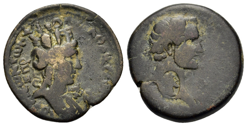 Antoninus Pius (138-161). Seleucis and Pieria. Laodicea ad Mare. Æ (25,6mm, 11.1...