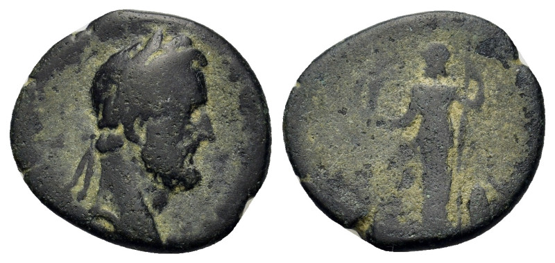 Antoninus Pius (138-161). Uncertain mint. Æ (19,9mm, 4.2g). Laureate head r. R/ ...