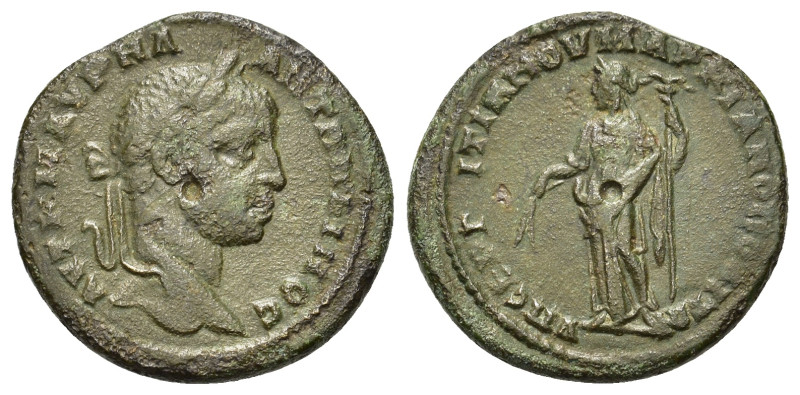Elagabalus (218-222). Moesia Inferior, Marcianopolis. Æ (31,1mm, 8.9g). Laureate...