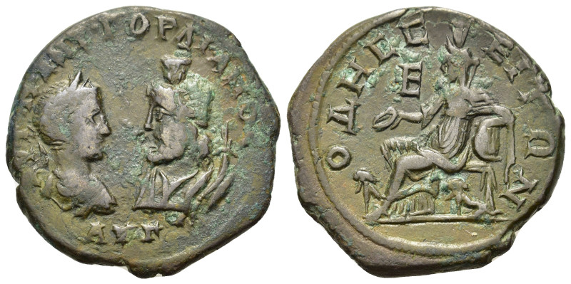 Gordian III (238-244). Moesia Inferior, Odessus. Æ Pentassarion (27,8mm, 13,00g)...