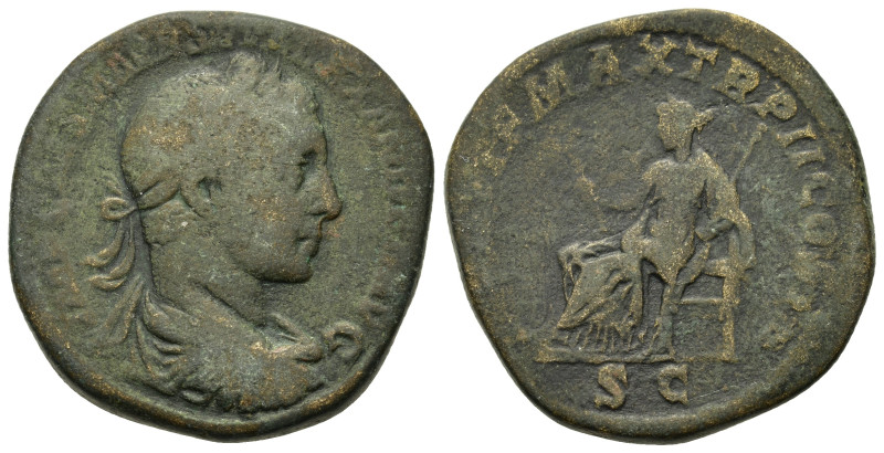 Severus Alexander (222-235). Æ Sestertius (30,5mm, 23.3g). Rome, AD 223. 
IMP CA...