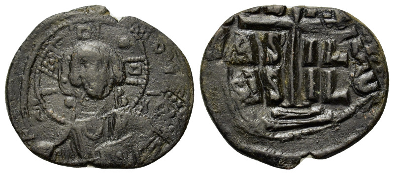 Anonymous, time of Romanus III (1028-1034). Æ 40 Nummi (29,1mm, 6.7g). Constanti...