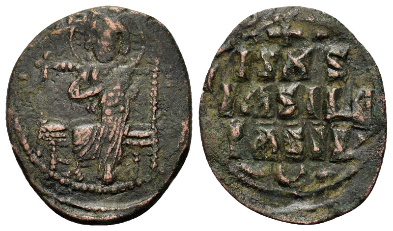 Anonymous, time of Constantine IX (1042-1055). Æ 40 Nummi (26,6mm, 5.5g). Consta...