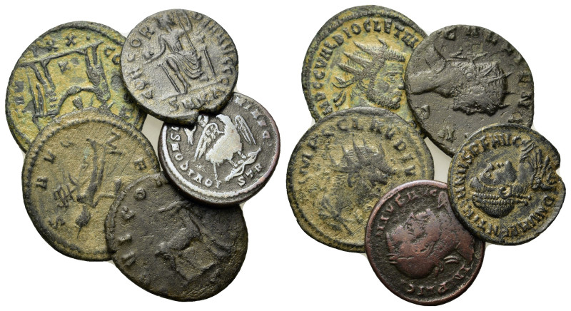 Lot of 5 Roman Imperial Æ coins, to be catalog. Lot sold as is, no return.