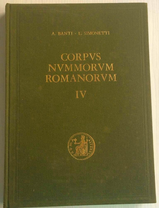 BANTI A., SIMONETTI L., Corpus Nummorum Romanorum Vol. IV – Augvstus I. Prospett...