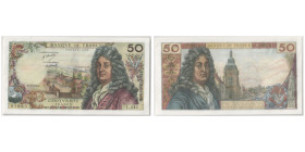 Billet de 50 Francs - 7.8; Sign.: Bouchet, Tondu & Morant, 1969
Ref : F. 64/14, Pick#148c
Conservation : PCGS ABOUT UNC 55
Serial # L.142 0353581083