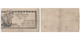 Kingdom of Sardinia / Regie Finanze - Torino
100 Lire, 1796 
Ref : Pick# S130
Conservation : PCGS CHOICE VF 35 DETAILS
Serial # 102903