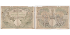 MADAGASCAR
Banque de Madagascar
50 Francs, ND (1937-47) Sign.: Dejouany & Chaudun
Ref : Pick#38 Kolsky 810b
Conservation : PCGS FINE 12 DETAILS
Serial...