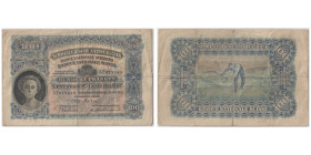 SWITZERLAND
Swiss National Bank
100 Franken - 23.11; 1927 Sign.: Sarasin, Bachmann & Bornhauser
Ref : Pick# 35d
Conservation : PCGS VF 20
Serial# 5T07...