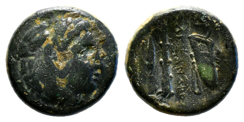 KINGS OF MACEDON. Alexander III 'the Great' (336-323 BC). Ae Unit. Uncertain min...