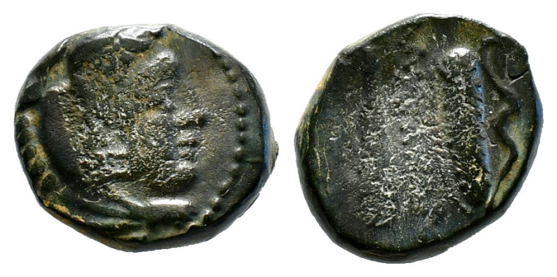 KINGS OF MACEDON. Alexander III 'the Great' (336-323 BC). Ae Unit. Uncertain min...