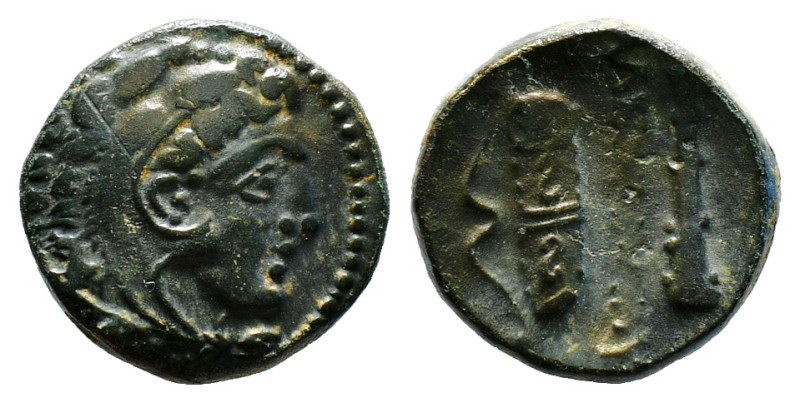 KINGS OF MACEDON. Alexander III 'the Great' (336-323 BC). Ae Unit. Uncertain min...