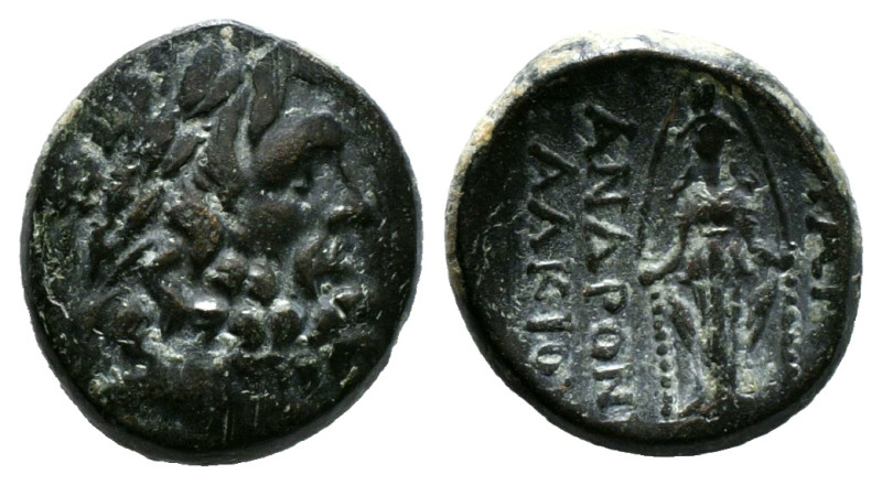 PHRYGIA. Apameia. Ae (Circa 100-50 BC). Andronikos and Alkion, magistrates.
Obv:...