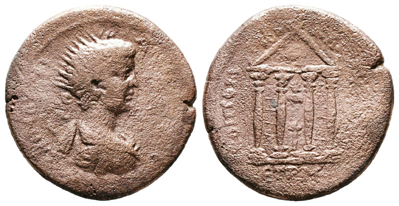 PONTUS. Neocaesarea. Caracalla (198-217). Ae. Dated CY 146 (209/10).
Obv: A KAI ...