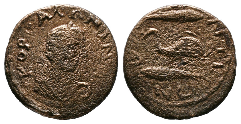 Thrace. Byzantion. Salonina (253 – 268). AE.
Obv: KOΡ CAΛΩNEINA CE.
Draped and d...