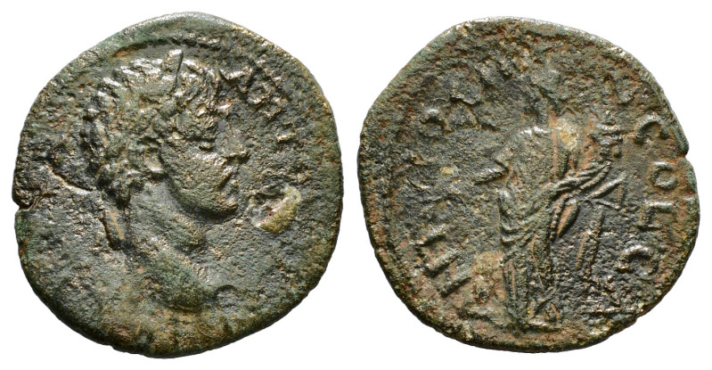 PISIDIA. Antioch. Caracalla (198-217). Ae.
Obv: ANTONINVS PIVS AVG.
Laureate, dr...