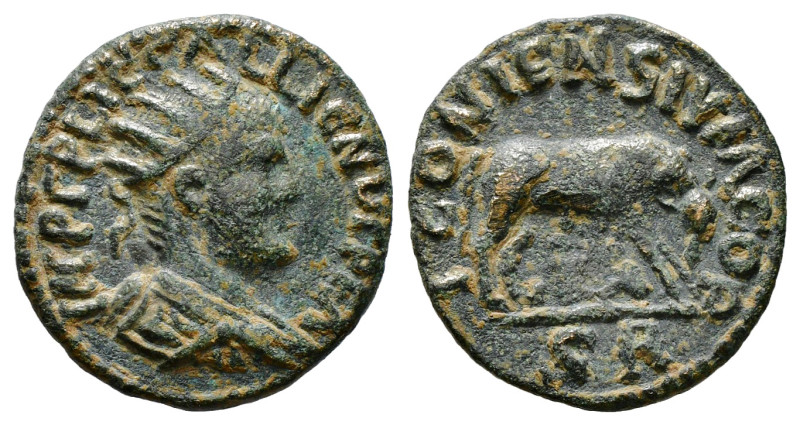 LYCAONIA. Iconium. Gallienus (253-268). Ae.
Obv: IMP C P LIC GALLIENVΓ P F Λ.
Ra...