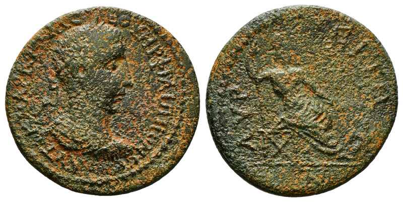 CILICIA. Lyrbe. Philip II (247-249) Ae.
Obv: ΑΥΤ Κ ΜΑΡΚ ΙΟΥΛ ϹƐΟΥΗΡ ΦΙΛΙΠΠΟΝ ϹƐ...