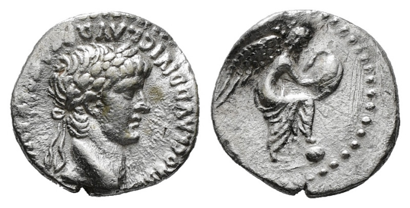 CAPPADOCIA. Caesarea. Nero (54-68). Hemidrachm.
Obv: NERO CLAVD DIVI CLAVD F CAE...