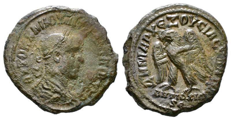 SELEUCIS & PIERIA. Antioch. Philip I 'the Arab' (244-247). Tetradrachm.
Obv: AYT...