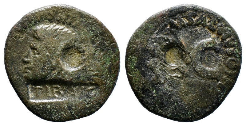 DIVUS AUGUSTUS (Died 14). Dupondius. 9,50gr 27,55mm Rome. Struck under Tiberius....