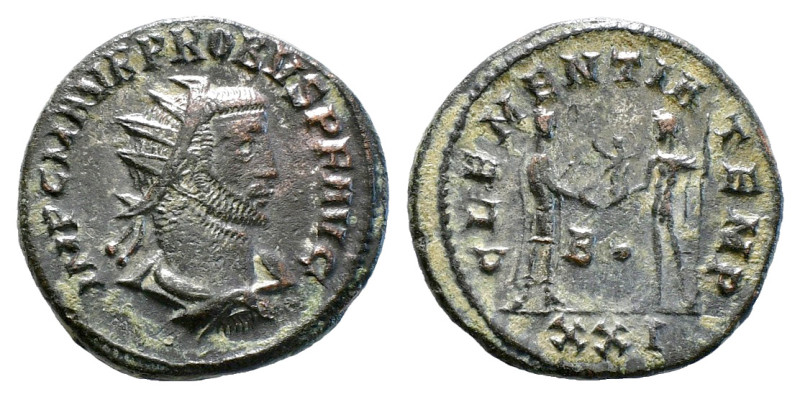 PROBUS (276-282). Antoninianus. Siscia.
Obv: IMP C M AVR PROBVS P F AVG.
Radiate...