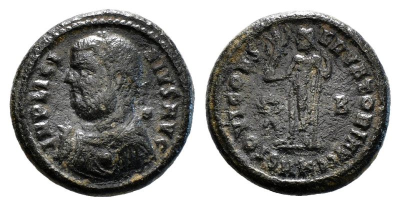 LICINIUS I (308-324). Follis. Nicomedia.
Obv: IMP LICINIVS AVG.
Laureate and dra...